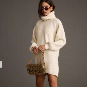 NWT 12th Tribe Turtleneck Sweater Mini Dress